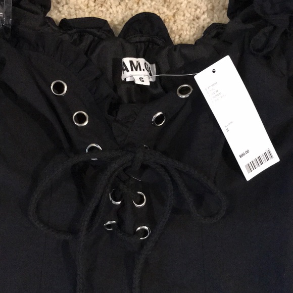 SOLD❤️ NWT I AM GIA ALYA OFF-THE-SHOULDER CORSET - Picture 5 of 7